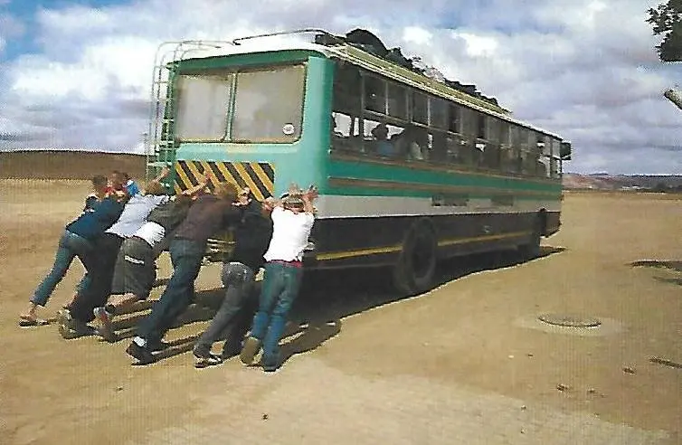 Blou pou van Keetmanshoop Privaatskool